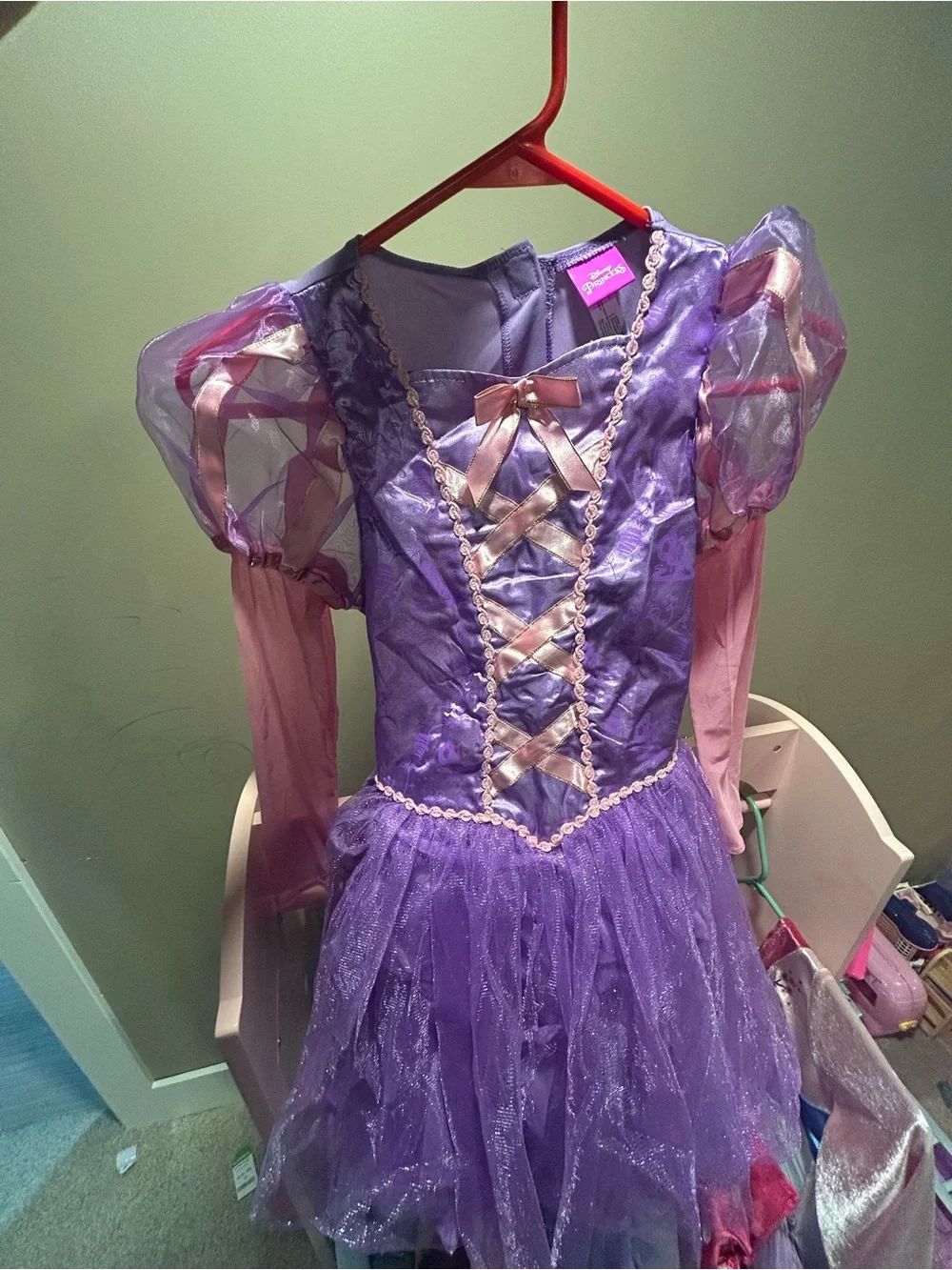 Disney Rapunzel Light-Up Purple Princess Dress (Child M 8-10)